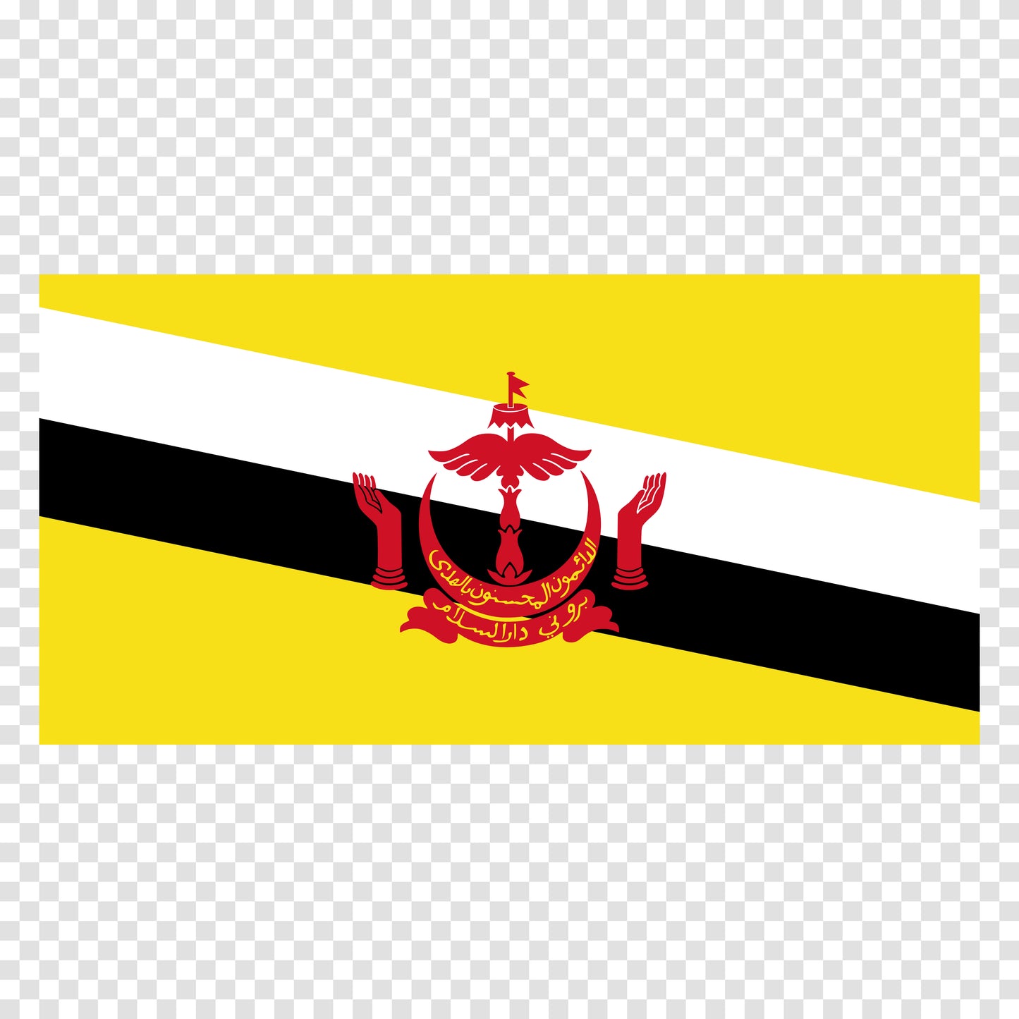 Brunei Flag Sticker