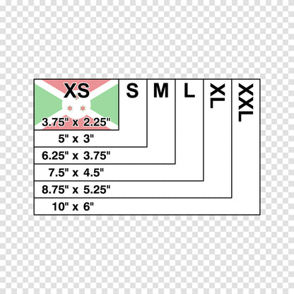 Burundi Flag Sticker