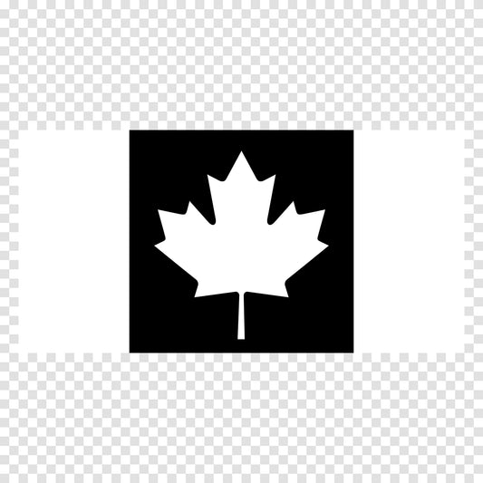 Canada Black, reversed