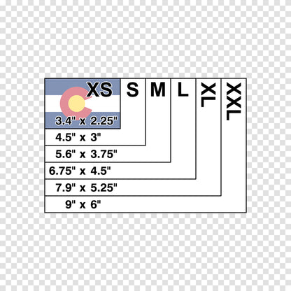 Colorado State Flag Sticker