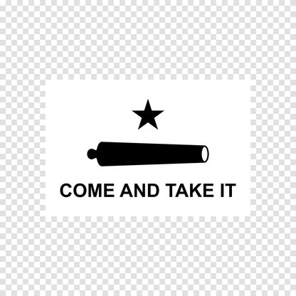 Come And Take It Flag Sticker
