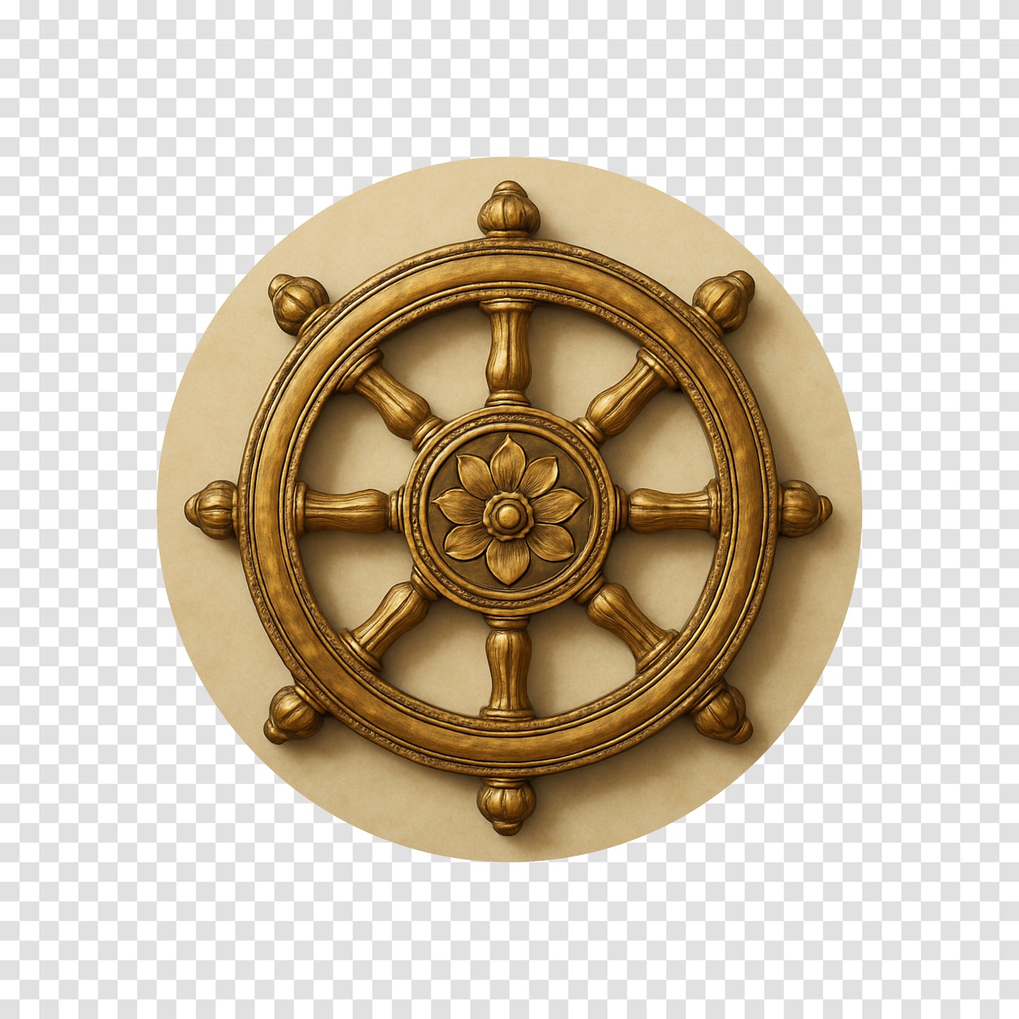 Dharma Wheel Sticker