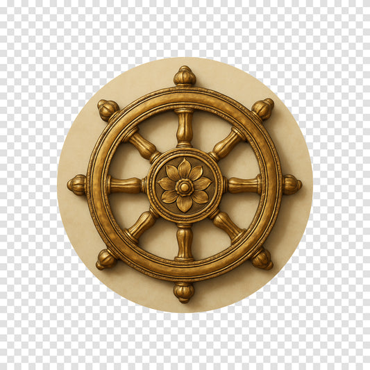 Dharma Wheel Sticker