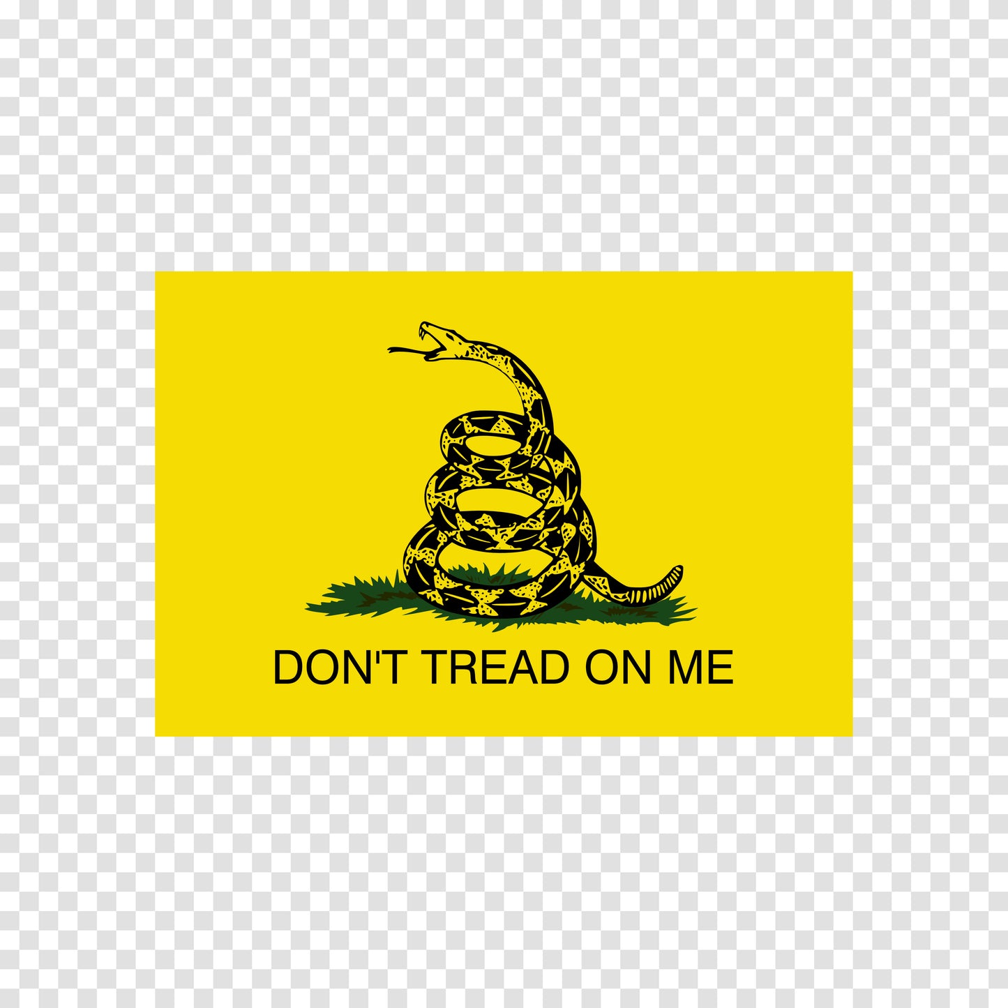 Don't Tread On Me Flag Sticker