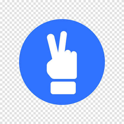 FB Hand Peace