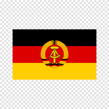 Germany DDR Flag Sticker