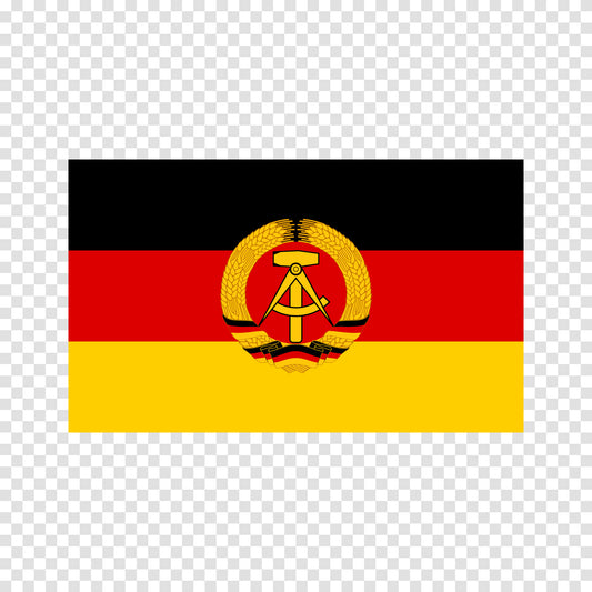 Germany DDR Flag Sticker