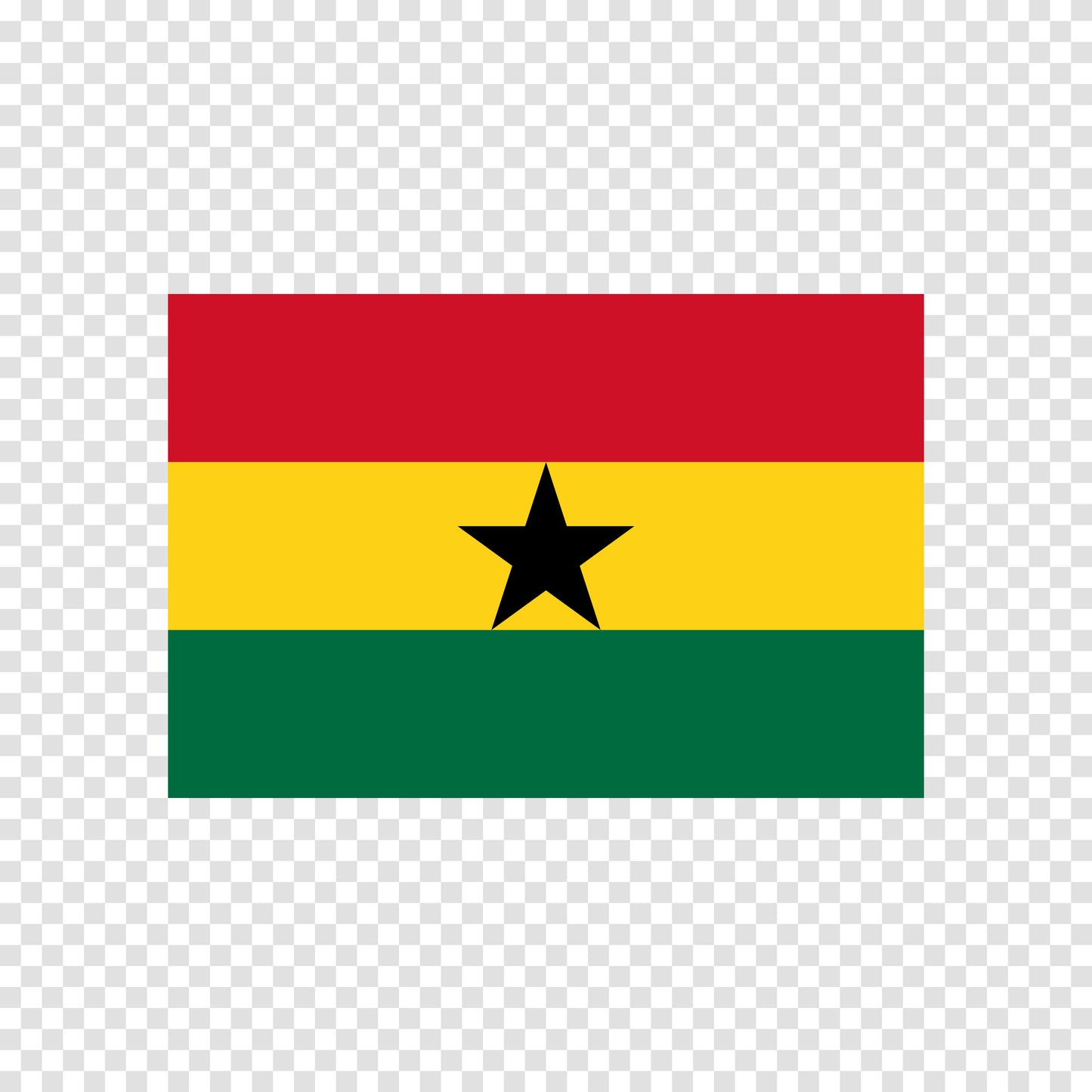 Ghana Flag Sticker