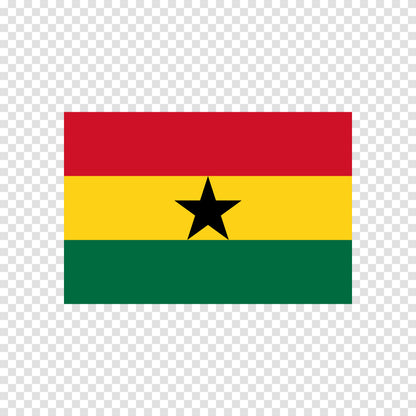 Ghana Flag Sticker
