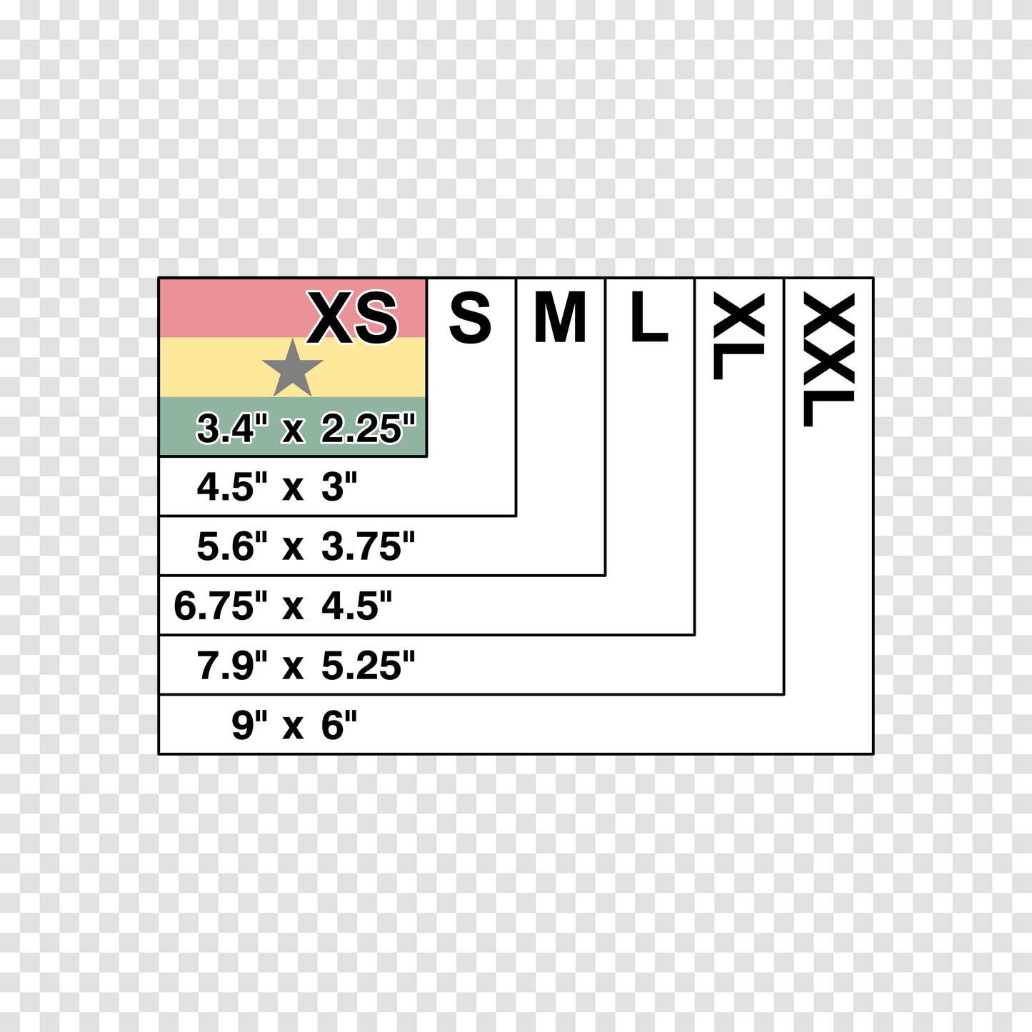 Ghana Flag Sticker