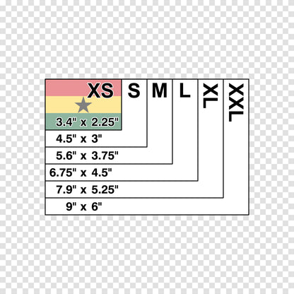 Ghana Flag Sticker