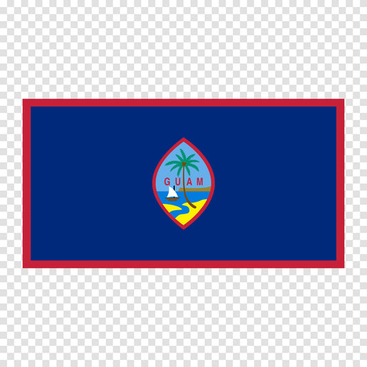 Guam Flag Sticker