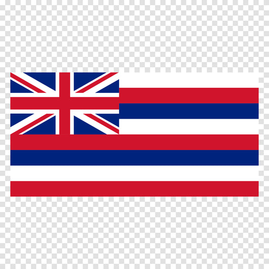Hawaii State Flag Sticker