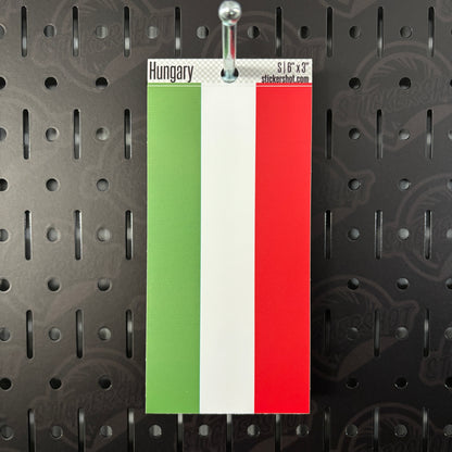 Hungary Flag Sticker