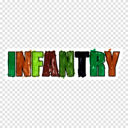 Infantry Sticker