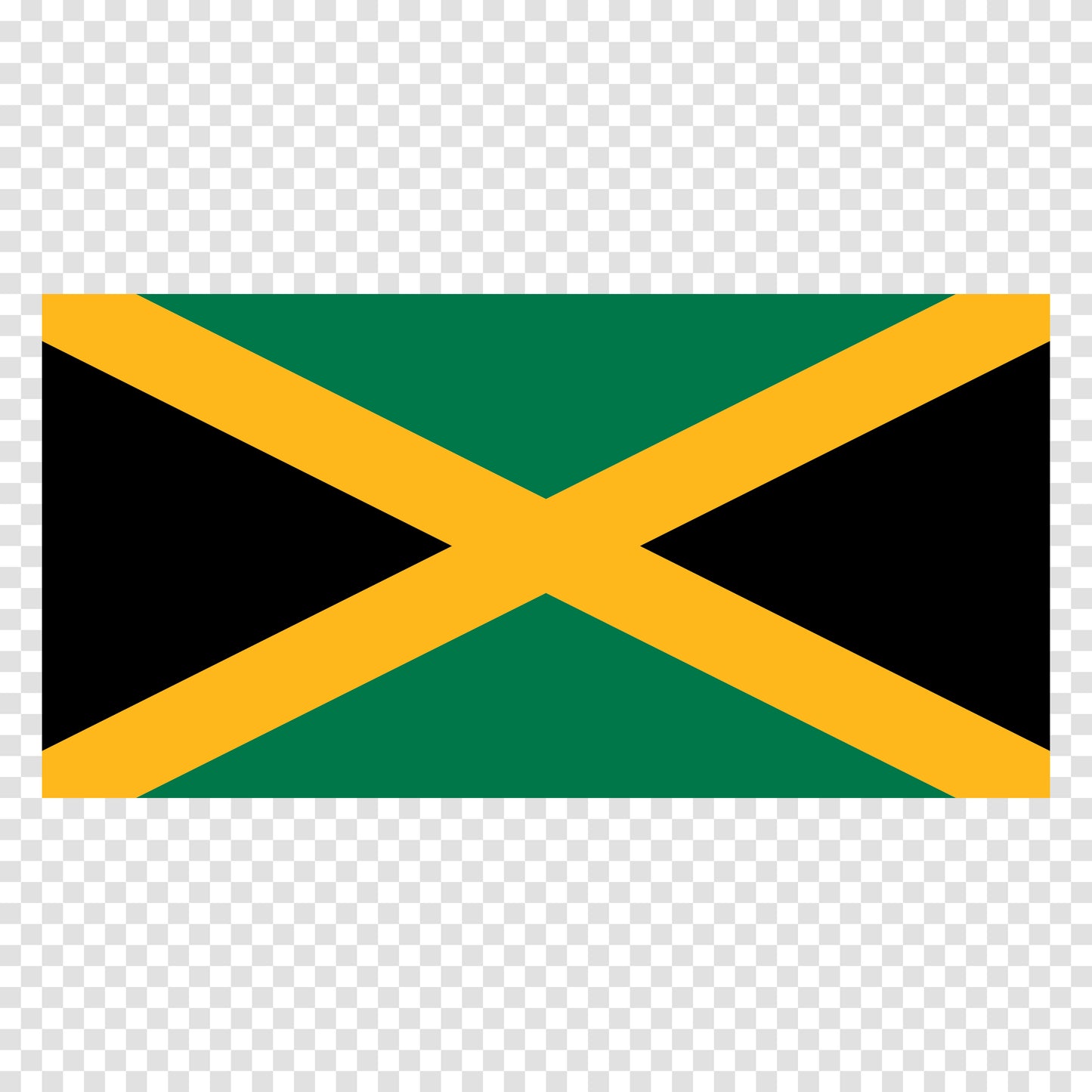Jamaica Flag Sticker