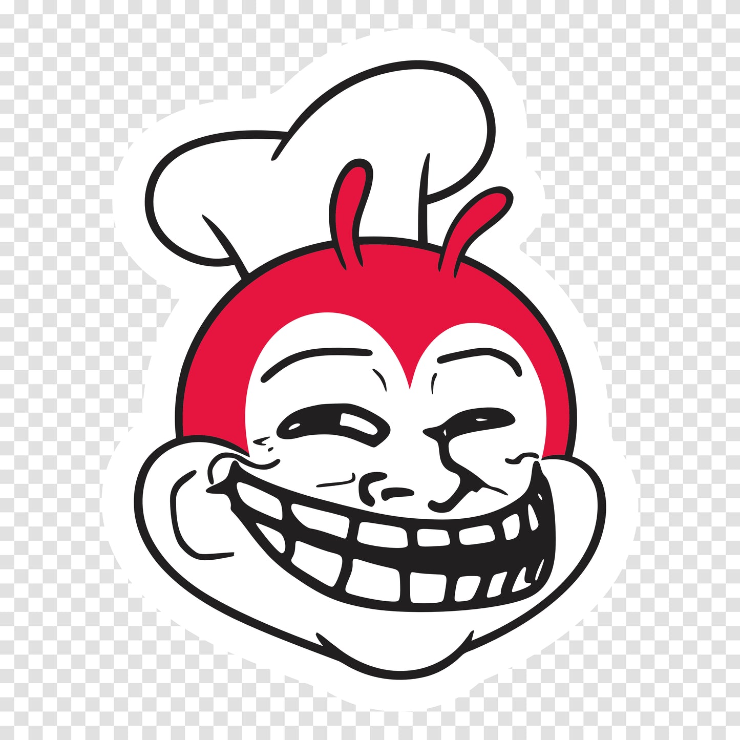 Jollitroll Face Sticker