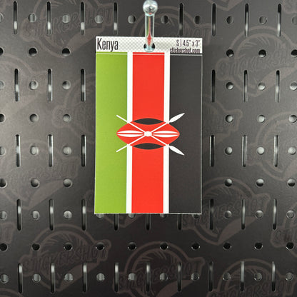 Kenya Flag Sticker