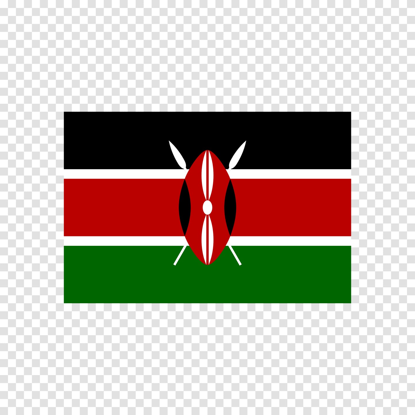 Kenya Flag Sticker