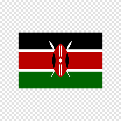 Kenya Flag Sticker