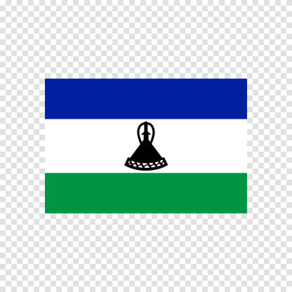 Lesotho Flag Sticker