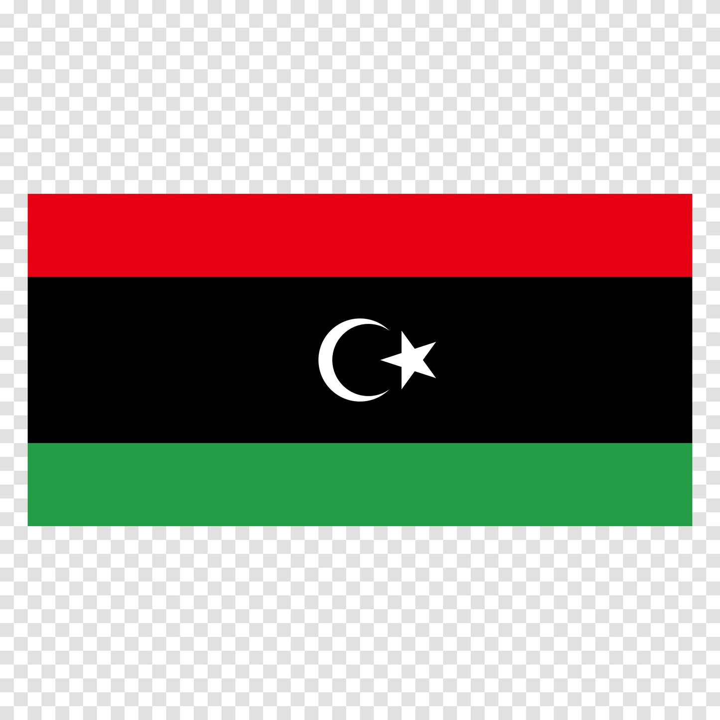 Libya Flag Sticker