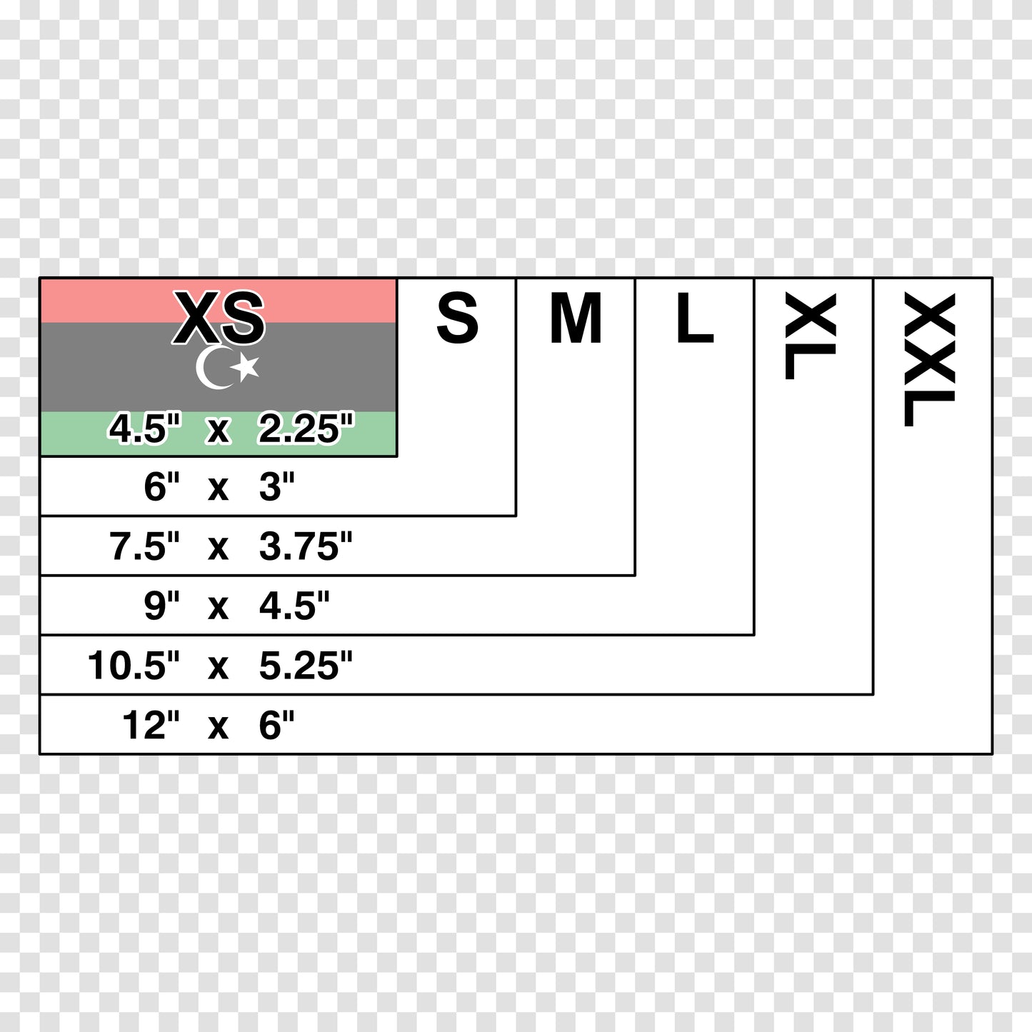 Libya Flag Sticker