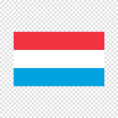 Luxembourg Flag Sticker