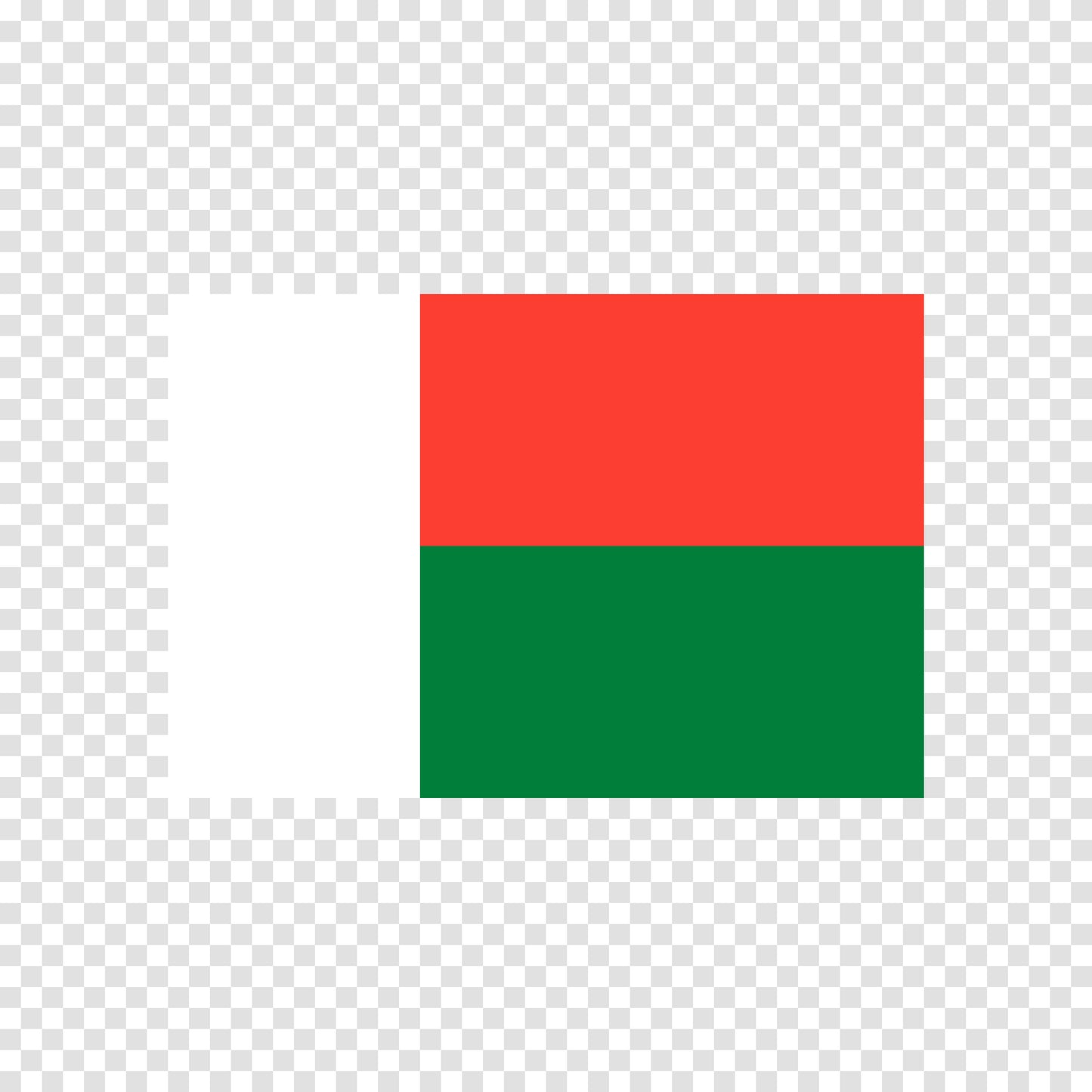 Madagascar Flag Sticker