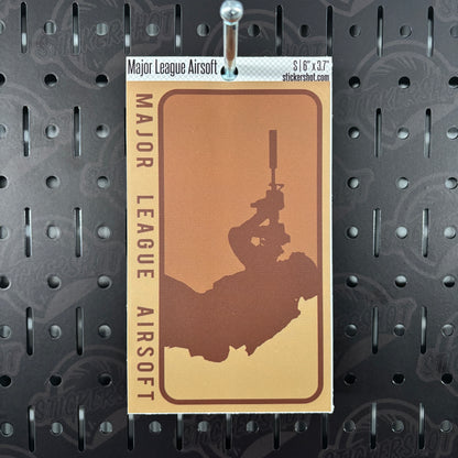 Major League Airsoft Sticker