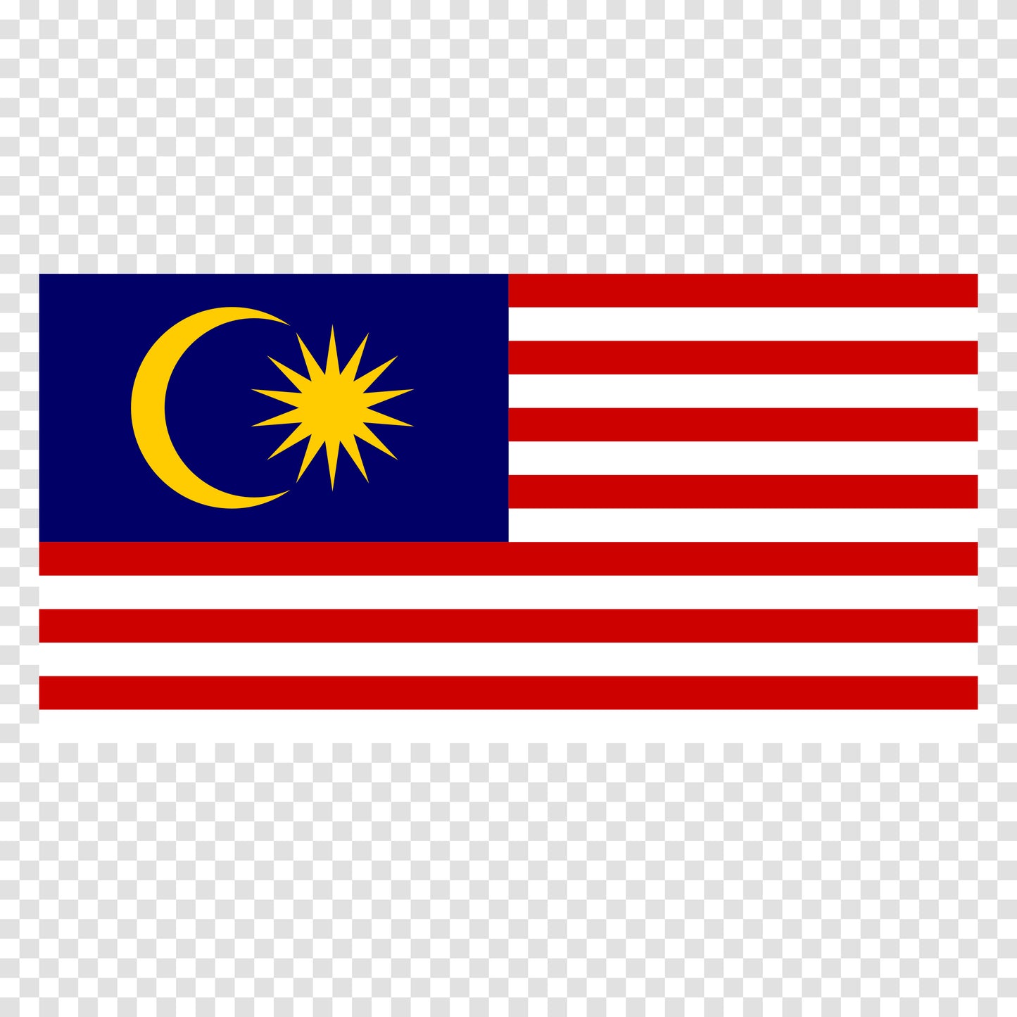 Malaysia Flag Sticker
