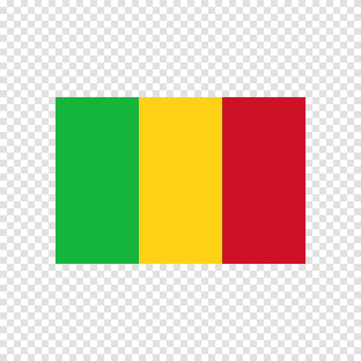 Mali Flag Sticker