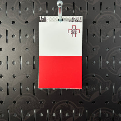 Malta Flag Sticker