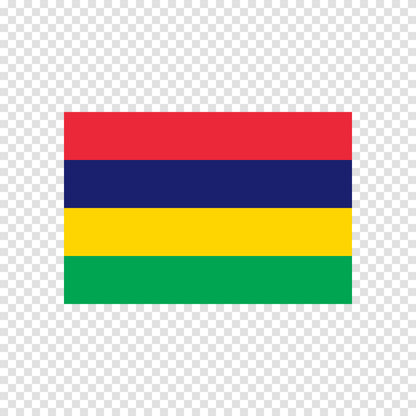 Mauritius Flag Sticker