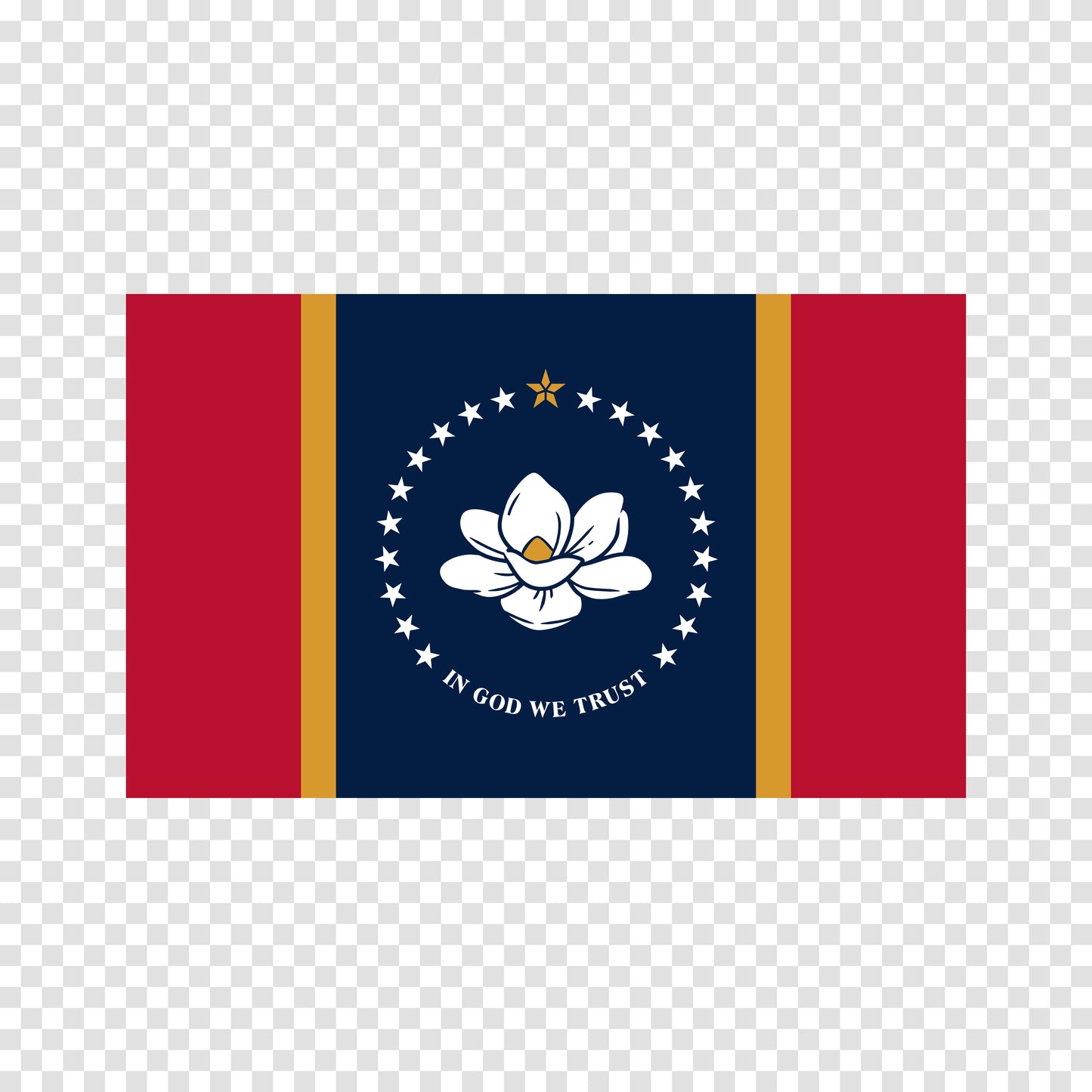 Mississippi State Flag Sticker