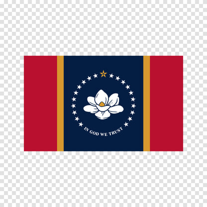 Mississippi State Flag Sticker