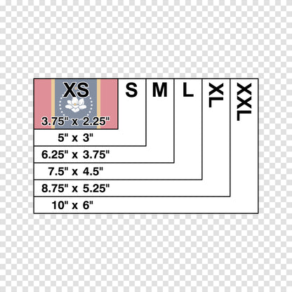 Mississippi State Flag Sticker