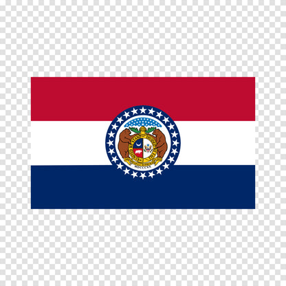 Missouri State Flag Sticker