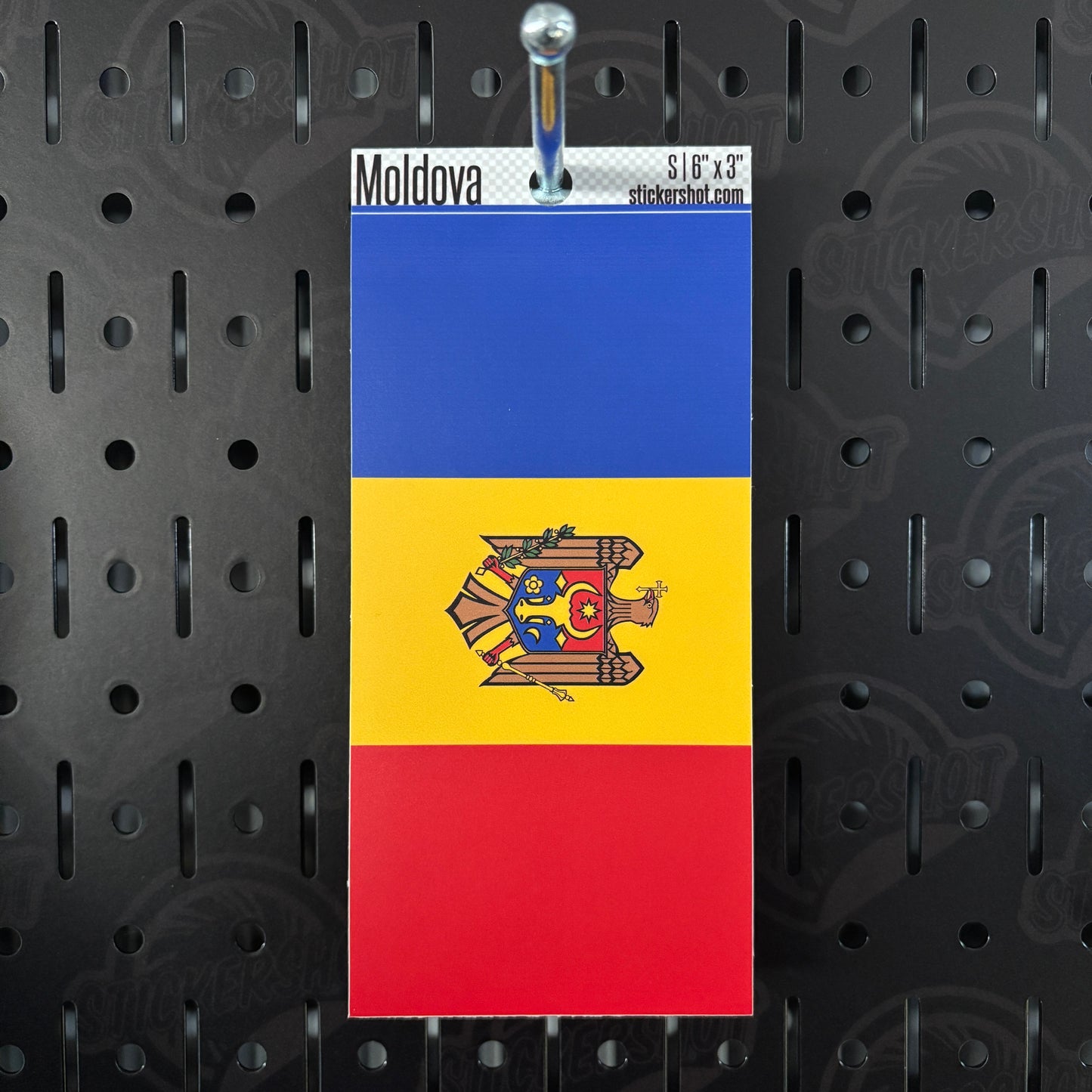 Moldova Flag Sticker