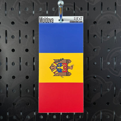 Moldova Flag Sticker