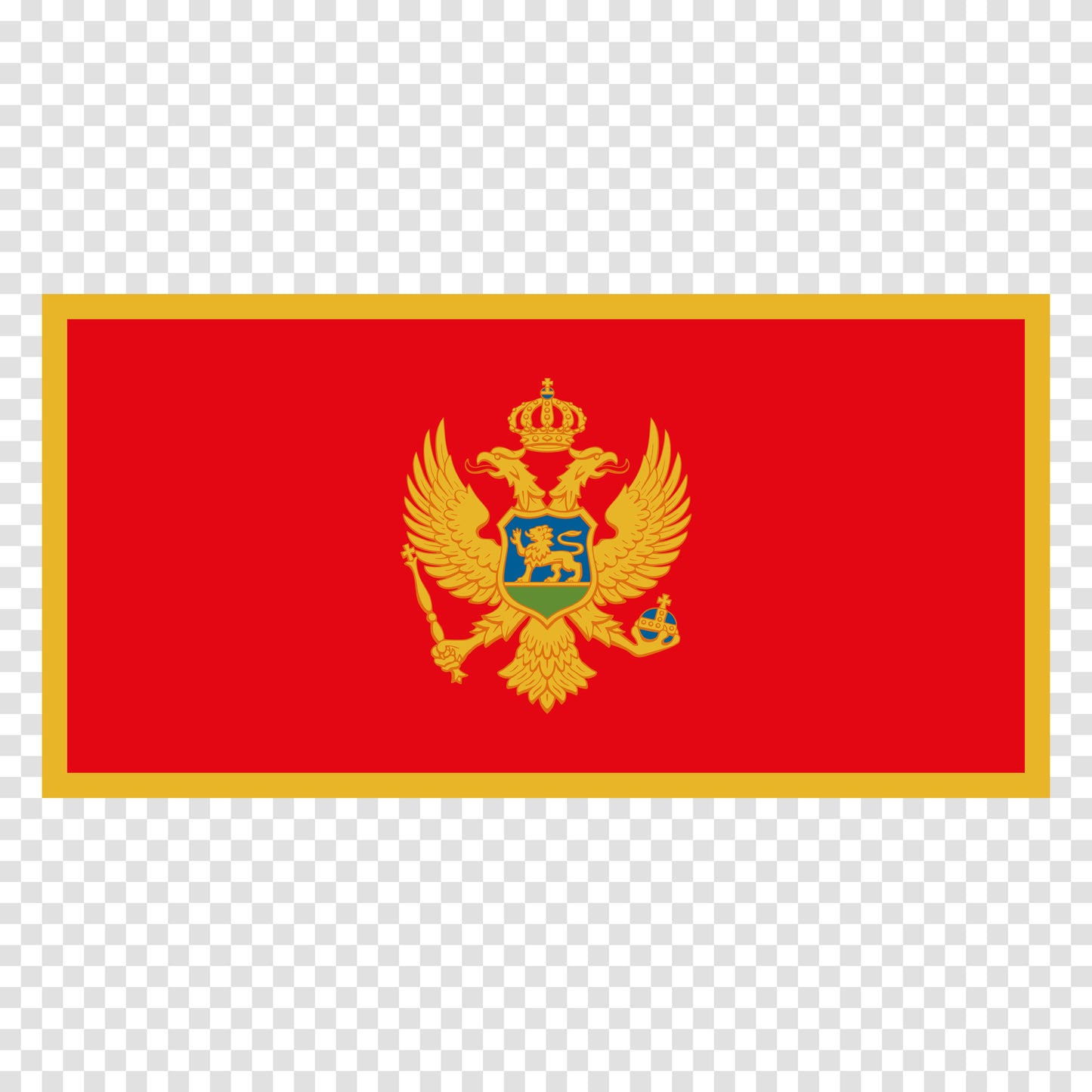 Montenegro Flag Sticker