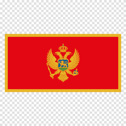 Montenegro Flag Sticker