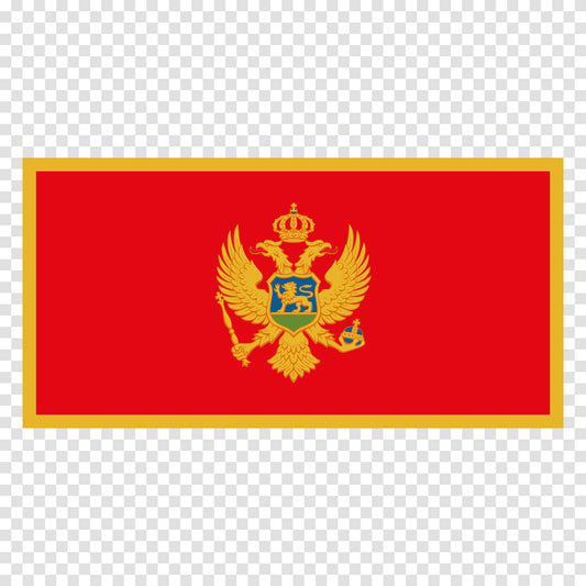 Montenegro Flag Sticker