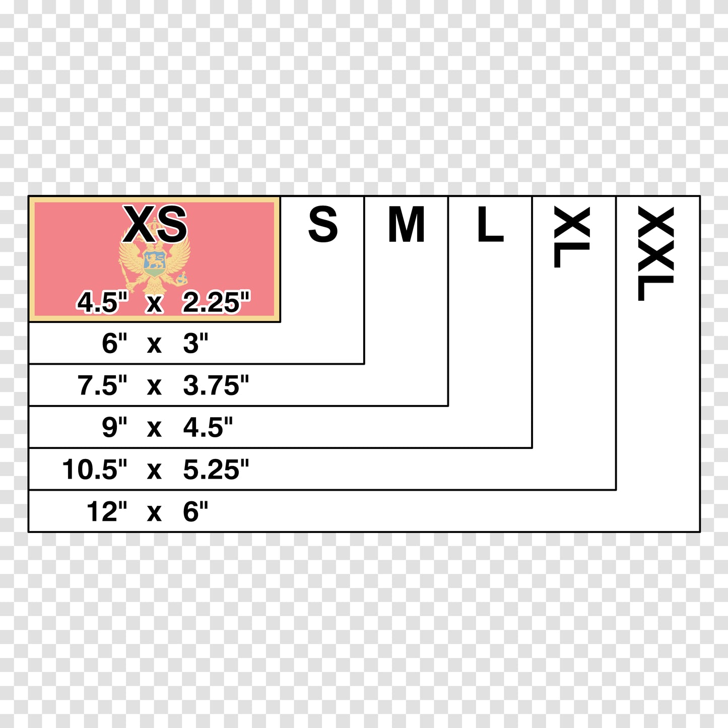 Montenegro Flag Sticker