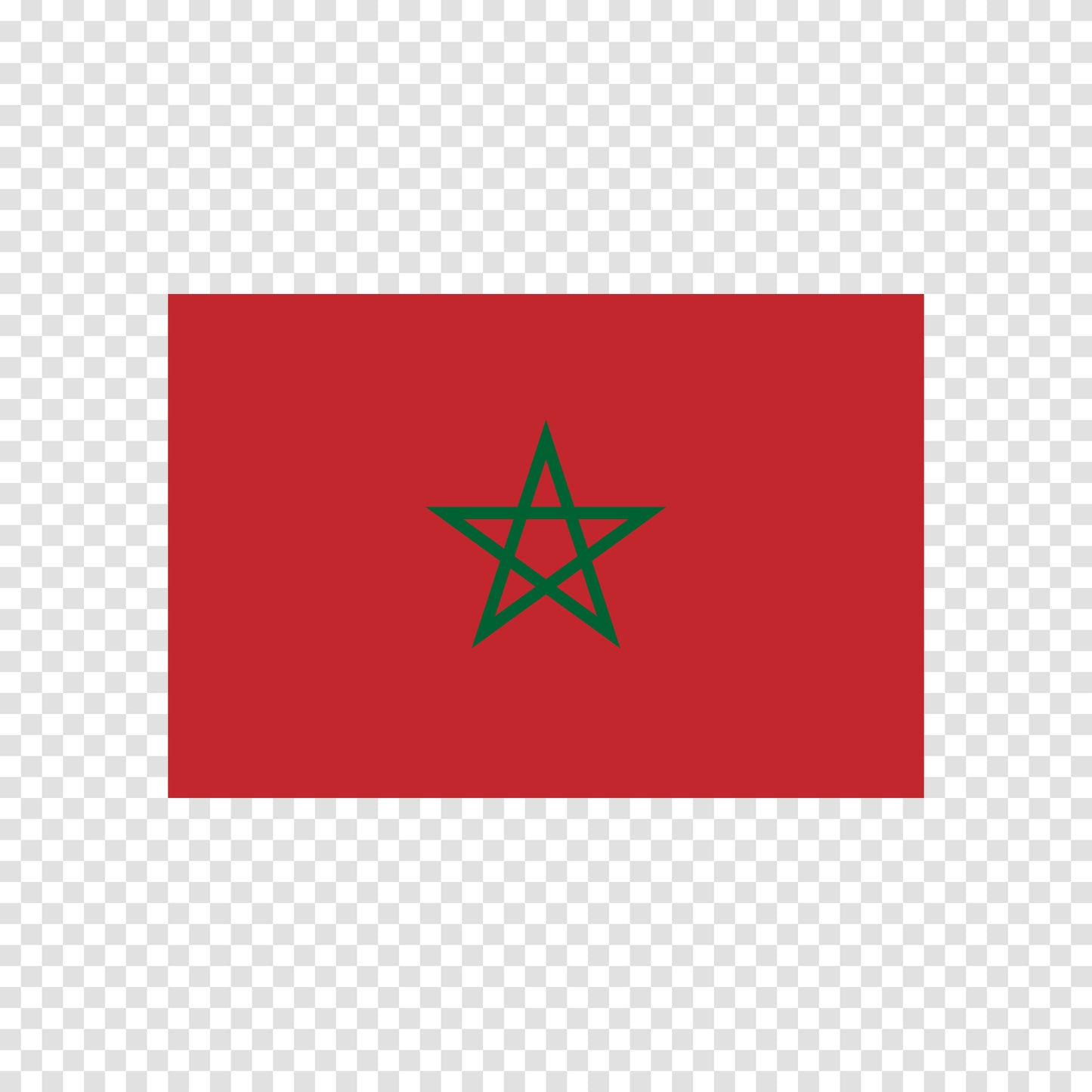 Morocco Flag Sticker