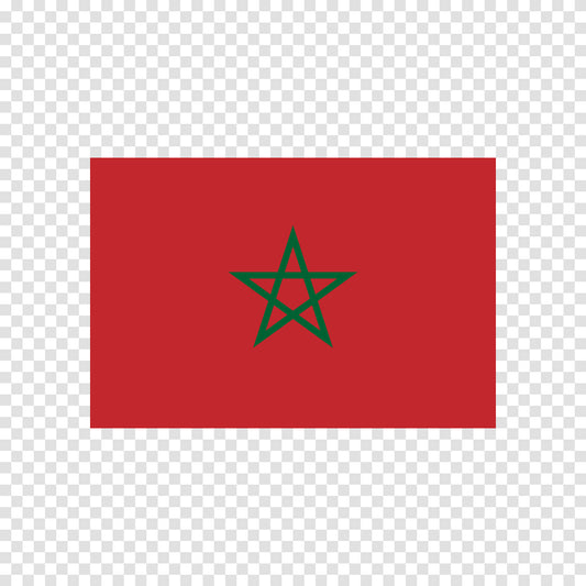 Morocco Flag Sticker