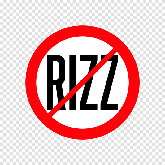 NO Rizz Sticker