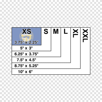 Nebraska State Flag Sticker