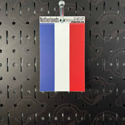 Netherlands Flag Sticker