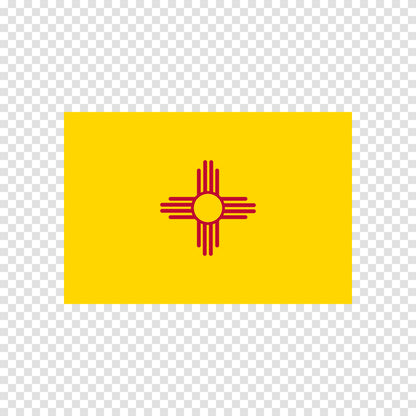 New Mexico State Flag Sticker